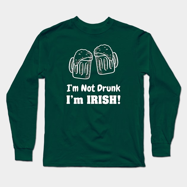 I'm Irish Long Sleeve T-Shirt by edmproject